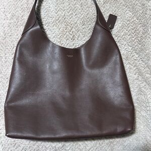 Coach Brooklyn 39 in Maple. Leather Hobo Bag